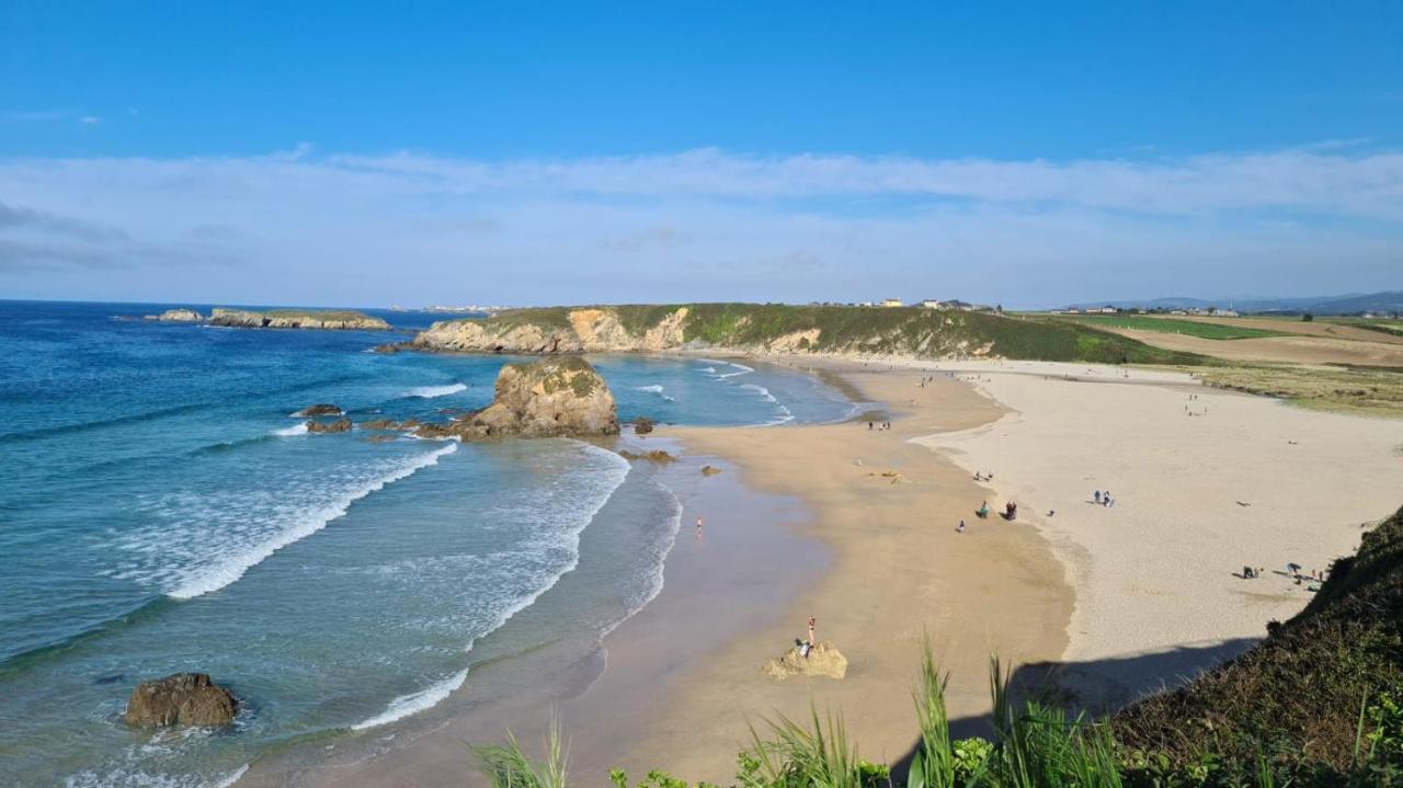 Inmejorable Para Descanso, Playa Y Montana Ribadeo Bagian luar foto